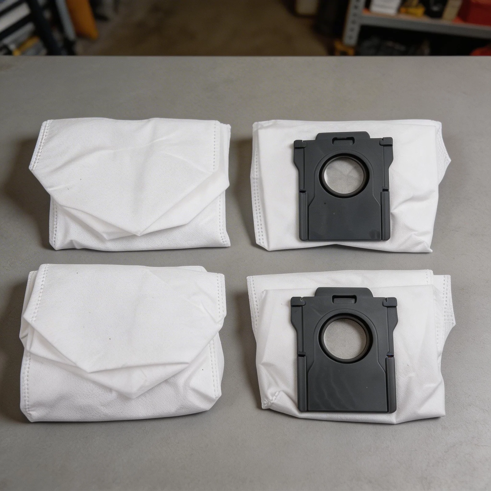 Vacuum Cleaner Replacement Dust Bags for DREAME D20 Plus Robot Vacuum Designed with Tear-Resistant Material 4 Pieces
Vacuum Cleaner Replacement Dust Bags for DREAME D20 Plus Robot Vacuum Designed with Tear-Resistant Material 4 Pieces