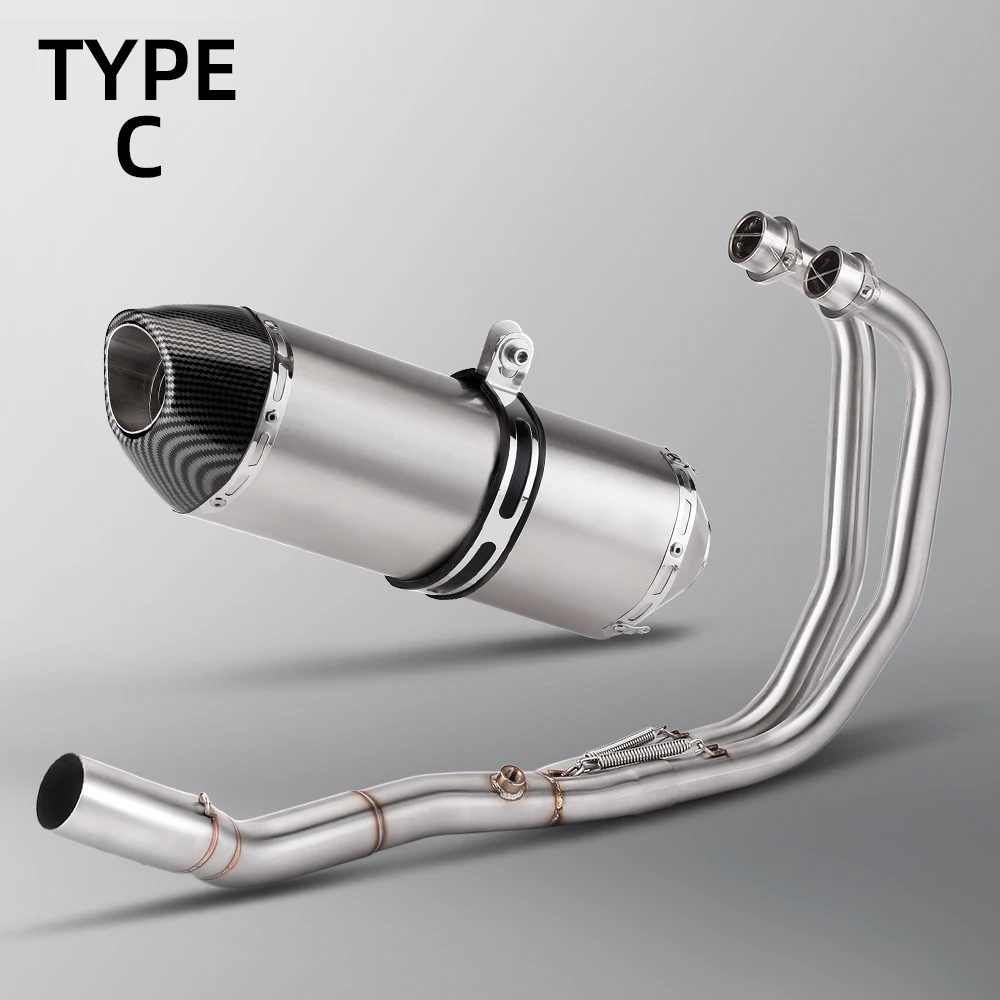 MT03 Exhaust System For Yamaha YZF-R25/R3 MT25 MT-03 2015-2026 Motorcycle Exhausts Pipe Kit Street Bike Headers Tube R77 Muffler
MT03 Exhaust System For Yamaha YZF-R25/R3 MT25 MT-03 2015-2026 Motorcycle Exhausts Pipe Kit Street Bike Headers Tube R77 Muffler