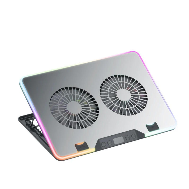 Folding portable screen holder 17-inch air-cooled cooling pad, light and thin laptop radiator 
Folding portable screen holder 17-inch air-cooled cooling pad, light and thin laptop radiator