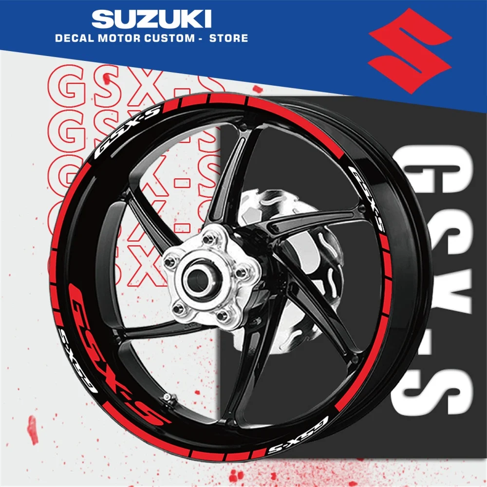 New sale Motorcycle Wheel Rims Reflective Stickers Tire logo Decals moto decorative Accessories set For SUZUKI GSXS 125 750 1000
New sale Motorcycle Wheel Rims Reflective Stickers Tire logo Decals moto decorative Accessories set For SUZUKI GSXS 125 750 1000