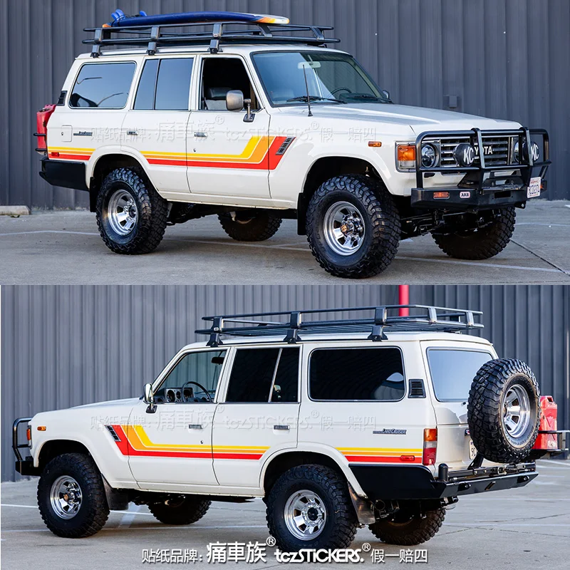 Car sticker For Toyota Land Cruiser LC60 body specific custom retro off-road film decal
Car sticker For Toyota Land Cruiser LC60 body specific custom retro off-road film decal