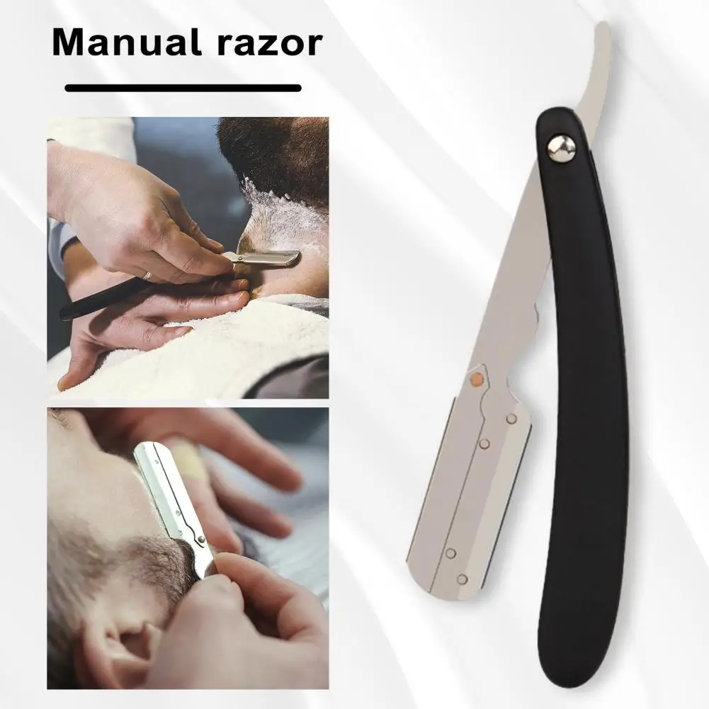 Protruding Blade Design for A Shave Ergonomic Design Razor Holder Stable Blade Fixing Comfortable Grip for Old-style Shaving
Protruding Blade Design for A Shave Ergonomic Design Razor Holder Stable Blade Fixing Comfortable Grip for Old-style Shaving