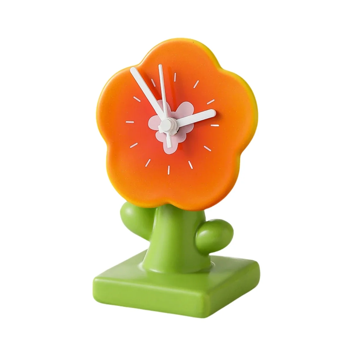 Cartoon Flower Silent Clocks Simple Art Plants Flowers Clock Living Room Bedroom Decorative Crafts Office Desktop Ornaments
Cartoon Flower Silent Clocks Simple Art Plants Flowers Clock Living Room Bedroom Decorative Crafts Office Desktop Ornaments