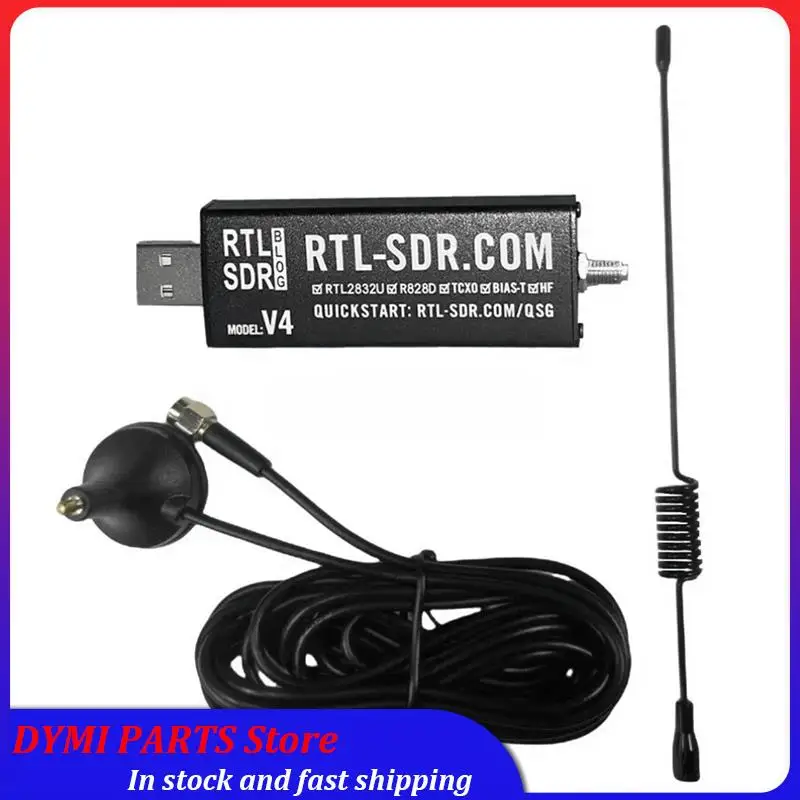 Essential RTL-SDR Blog V4 R828D RTL2832U 1PPM TCXO SMA RTLSDR Многоцелевая антенна Программно определяемая радиоприемник
Essential RTL-SDR Blog V4 R828D RTL2832U 1PPM TCXO SMA RTLSDR Многоцелевая антенна Программно определяемая радиоприемник