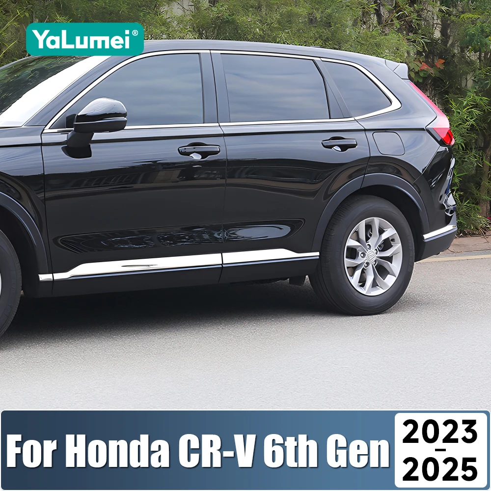 For Honda CR-V CRV 6th Gen 2023 2024 2025 Hybrid Stainless Car Side Skirt Cover Side Body Door Trim Strip Stickers Accessories
For Honda CR-V CRV 6th Gen 2023 2024 2025 Hybrid Stainless Car Side Skirt Cover Side Body Door Trim Strip Stickers Accessories