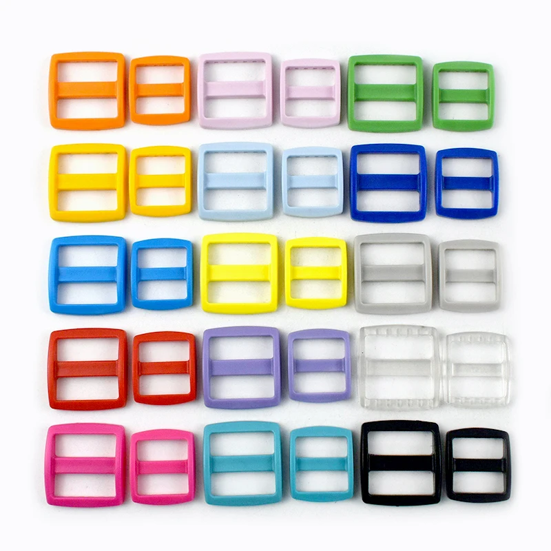 20-50Pcs 10-25mm Plastic Tri Glide Slider Buckle Webbing Adjuster Clasp Pet Collar Belt Carabiner Clips Hook DIY Accessories
20-50Pcs 10-25mm Plastic Tri Glide Slider Buckle Webbing Adjuster Clasp Pet Collar Belt Carabiner Clips Hook DIY Accessories