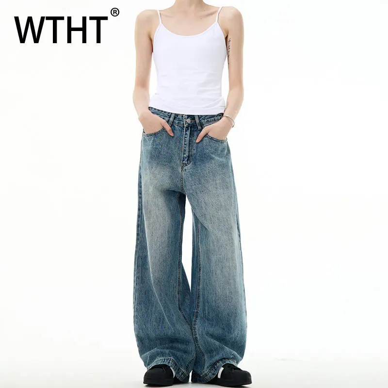 WTHT Fashion Men's Wash Loose Straight High Street Denim Pants Trendy 2026 Summer American Style Wide Leg Jeans Male 2A2988
WTHT Fashion Men's Wash Loose Straight High Street Denim Pants Trendy 2026 Summer American Style Wide Leg Jeans Male 2A2988