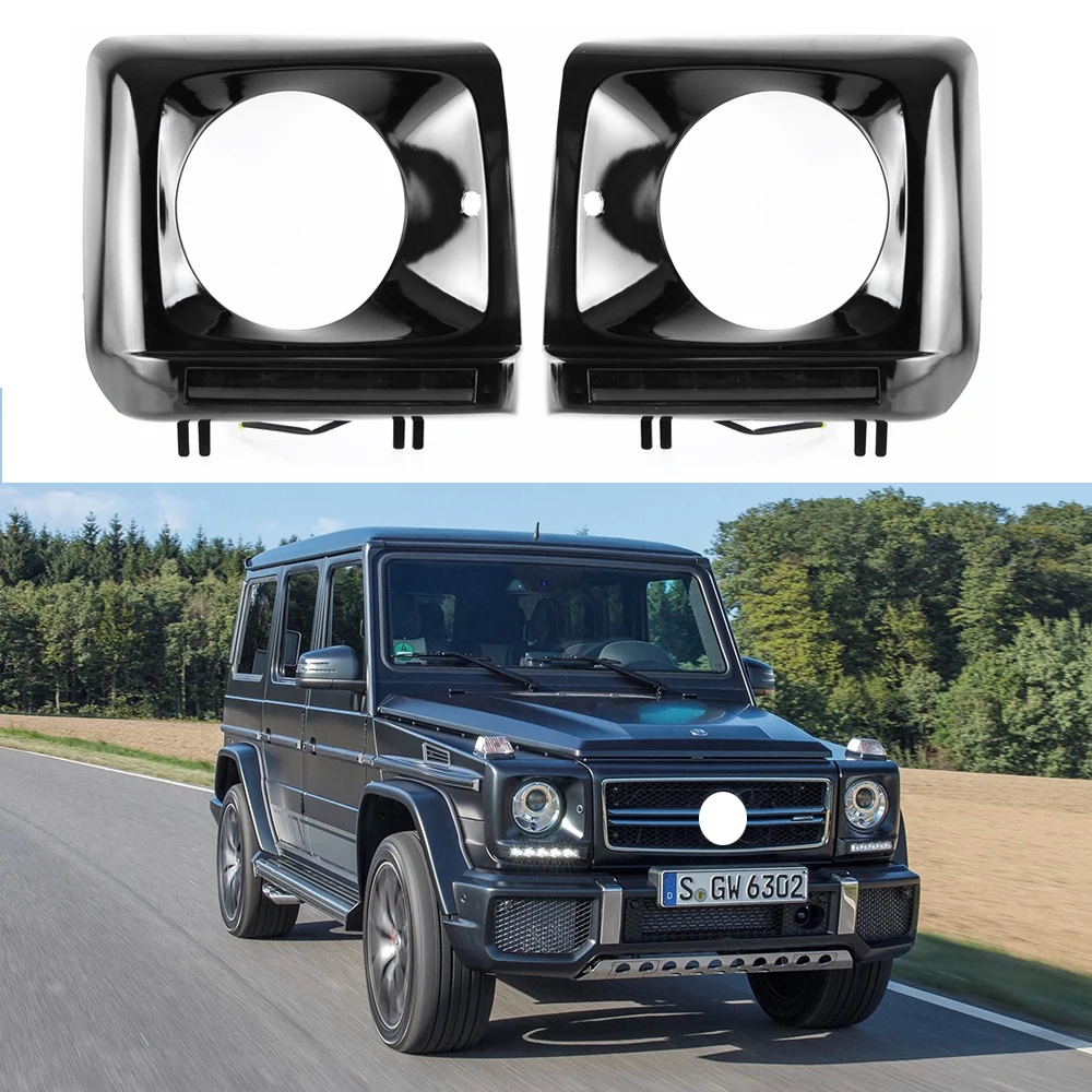 Светодиодный ные Автомобильные дневные хосветильник DRL, передние противотуманные фары, аксессуары для Mercedes Benz G-Class 2013 2014 2015 2016 2017 2018, черная рамка
Светодиодный ные Автомобильные дневные хосветильник DRL, передние противотуманные фары, аксессуары для Mercedes Benz G-Class 2013 2014 2015 2016 2017 2018, черная рамка