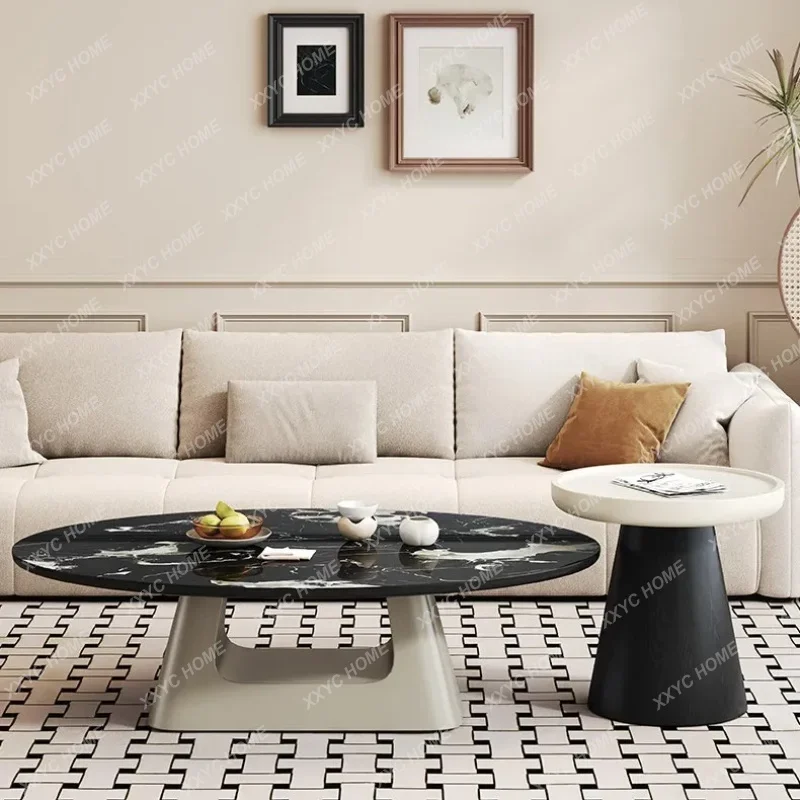 L minimalist technology stone coffee table, living room household small apartment, simple coffee table
L minimalist technology stone coffee table, living room household small apartment, simple coffee table