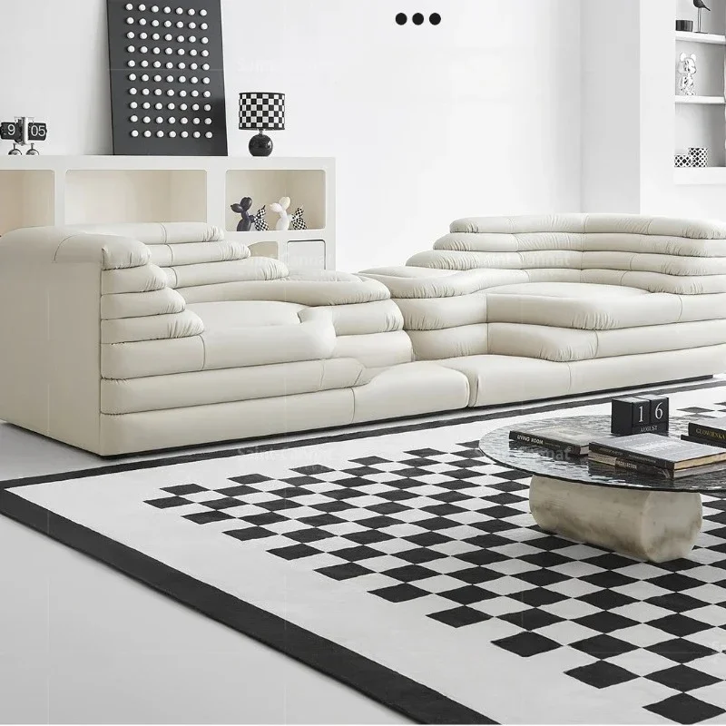 Personalized and creative straight-row terraced sofa
Personalized and creative straight-row terraced sofa