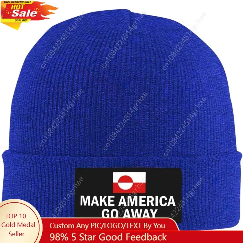 Make America Go Away Hats Greenland not for Sale Knit Cap Beanie Hats Gray P182
Make America Go Away Hats Greenland not for Sale Knit Cap Beanie Hats Gray P182