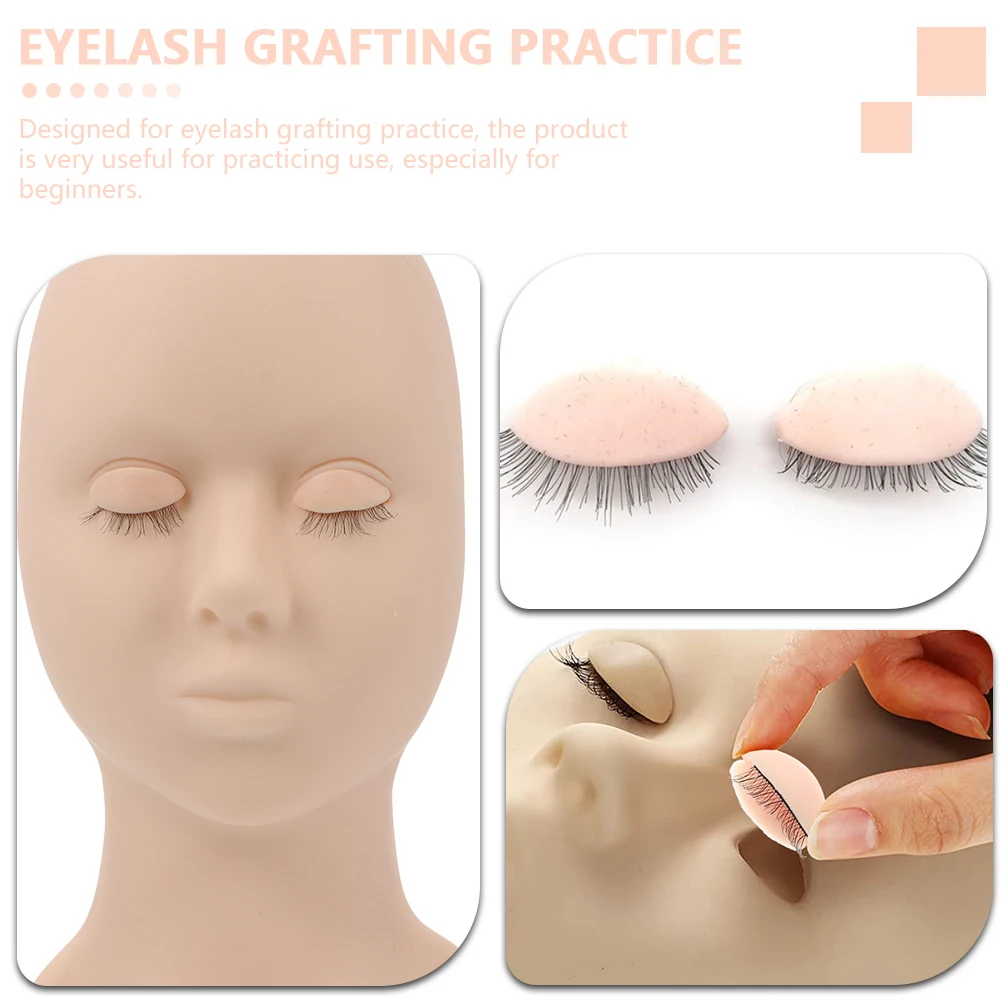 4 Pairs Eyelash Training Mold Extension DIY Creative Detachable Silicone Silica Gel Practice
4 Pairs Eyelash Training Mold Extension DIY Creative Detachable Silicone Silica Gel Practice