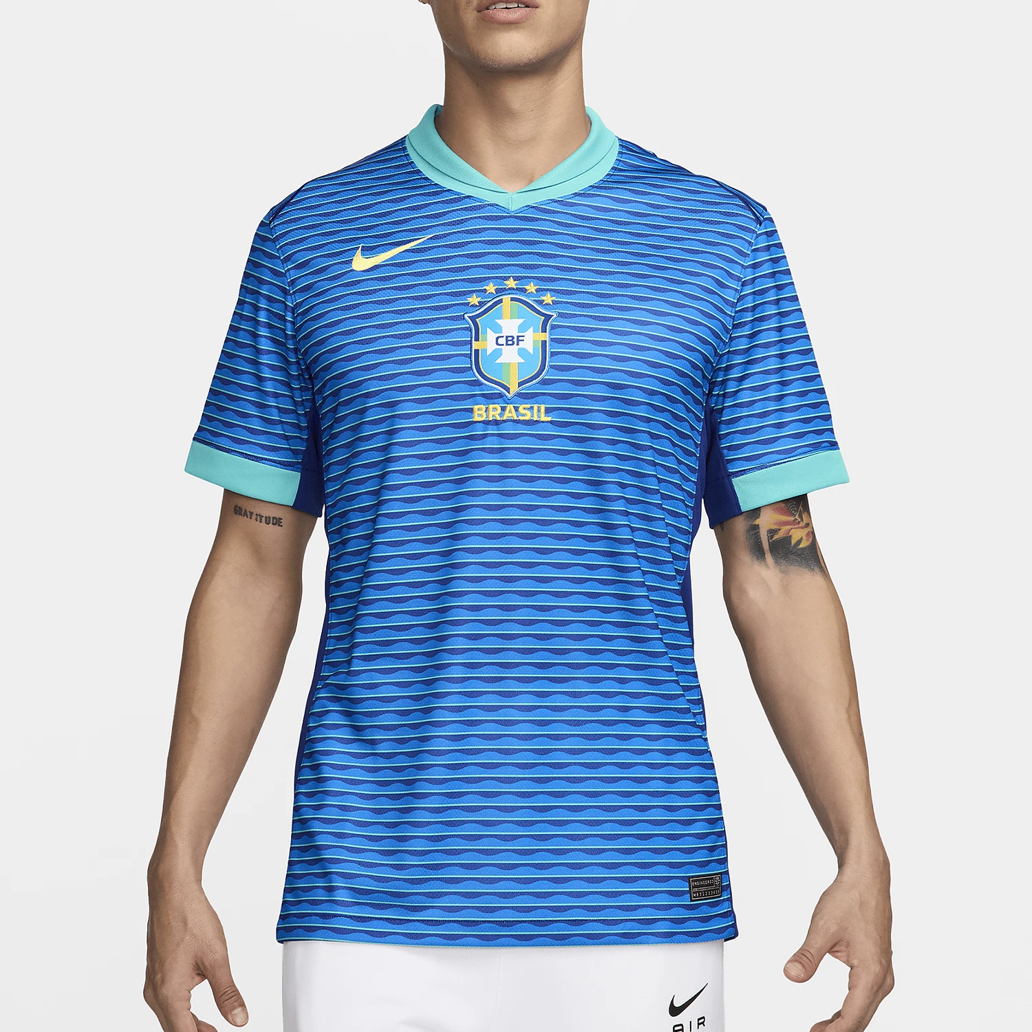 Nike genuine Season Brazil Away Men's Fan Jersey FJ4283-458
Nike genuine Season Brazil Away Men's Fan Jersey FJ4283-458