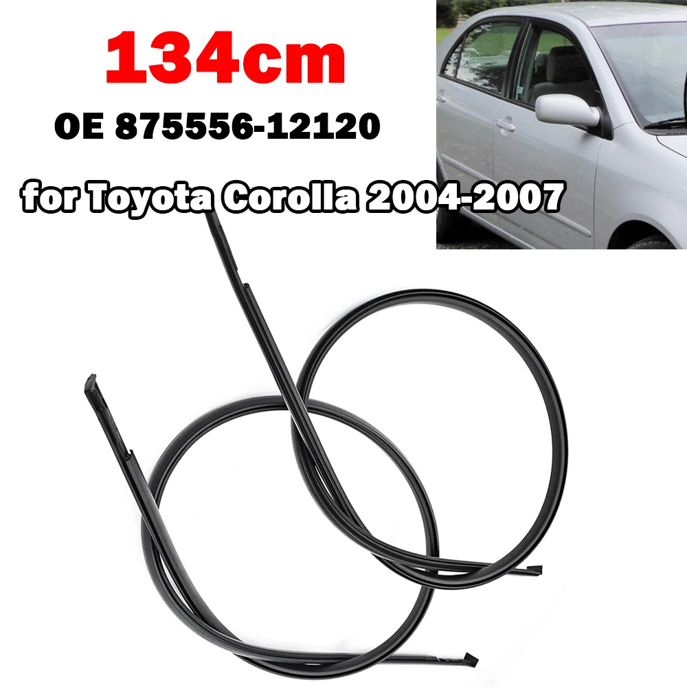Резиновые уплотнительные ленты на крышу автомобиля 134 см для Toyota Corolla 2004 2005 2006 2007 75555-12120 81210-42050 
Резиновые уплотнительные ленты на крышу автомобиля 134 см для Toyota Corolla 2004 2005 2006 2007 75555-12120 81210-42050