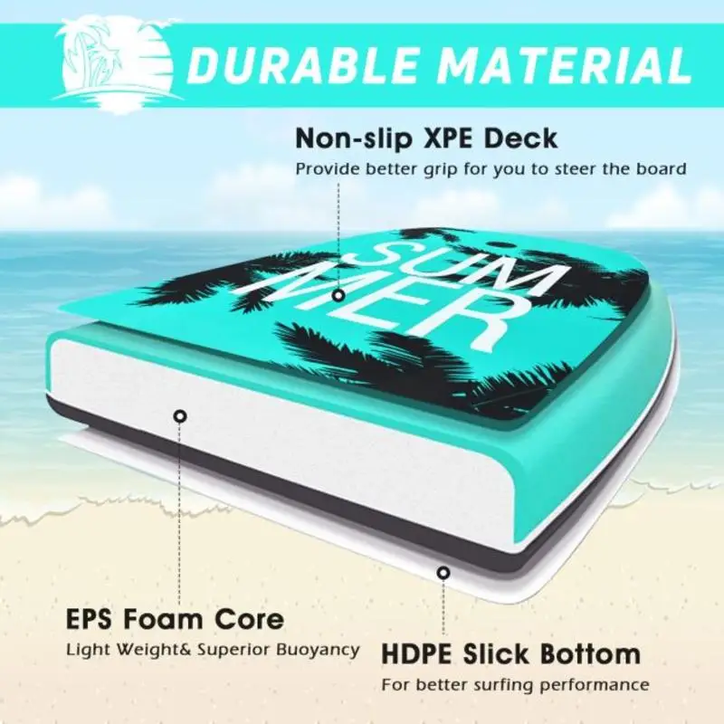 33 Inch/37 Inch/41 Inch Lightweight Super Surfing Bodyboard-M
33 Inch/37 Inch/41 Inch Lightweight Super Surfing Bodyboard-M