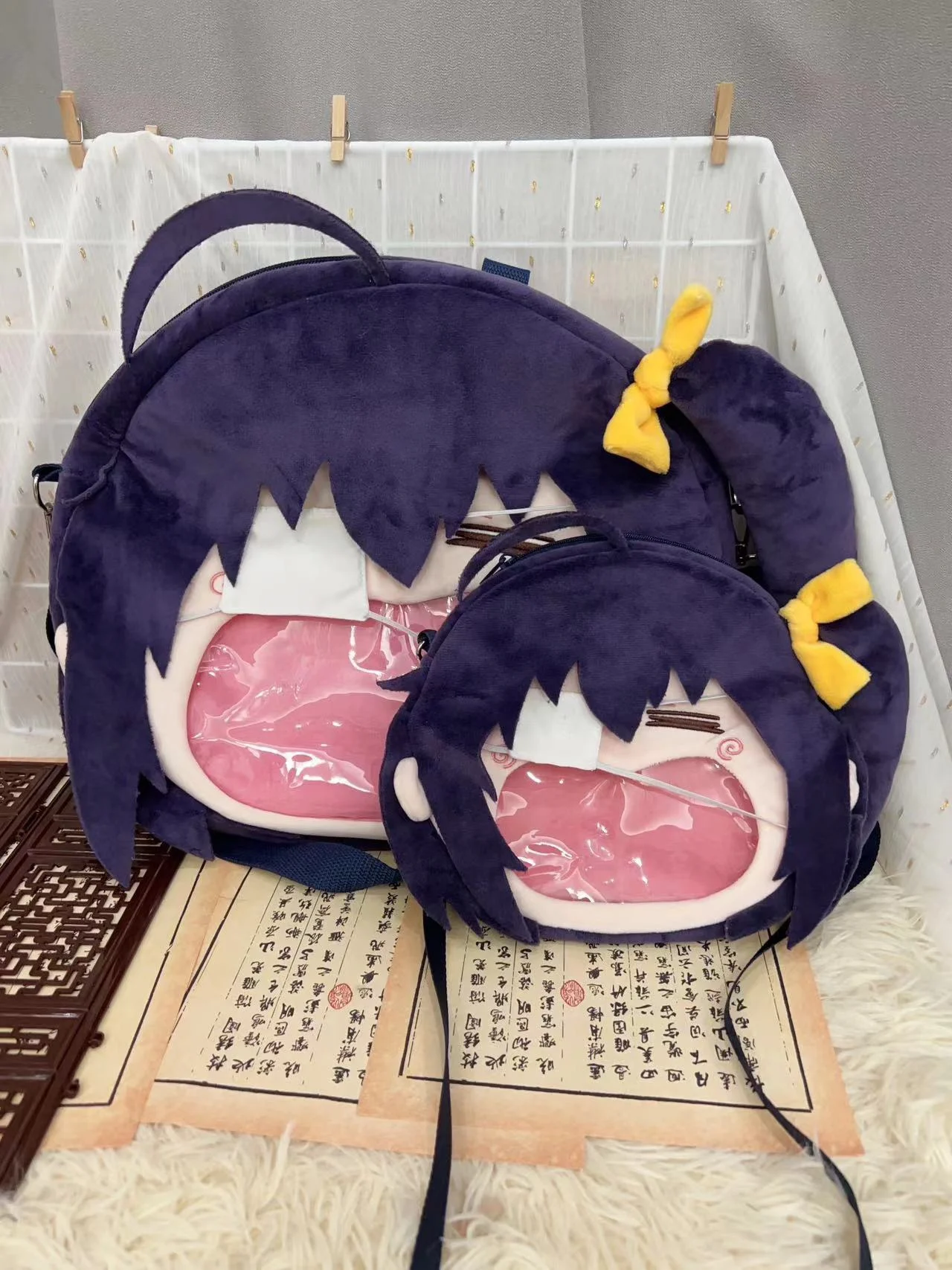 Anime Love, Chunibyo & Other Delusions! Takanashi Rikka Shoulder Backpack Cosplay Doll Kids Gift
Anime Love, Chunibyo & Other Delusions! Takanashi Rikka Shoulder Backpack Cosplay Doll Kids Gift