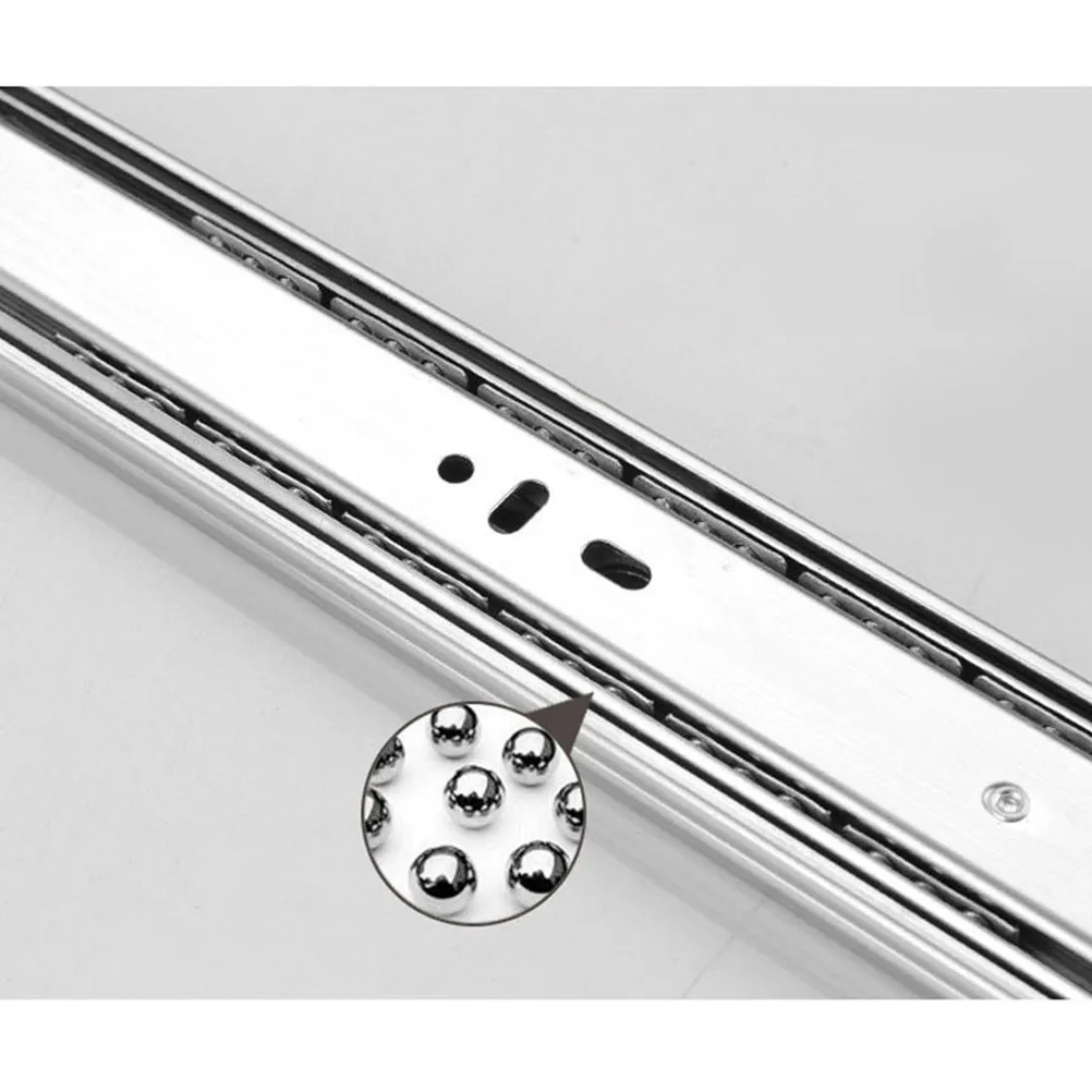 1Pair 300Mm Soft Close Drawer Slides Heavy Duty 38Kg Load Capacity Triple Section Ball Bearing Silent Damping Rails Mute Drawer
1Pair 300Mm Soft Close Drawer Slides Heavy Duty 38Kg Load Capacity Triple Section Ball Bearing Silent Damping Rails Mute Drawer