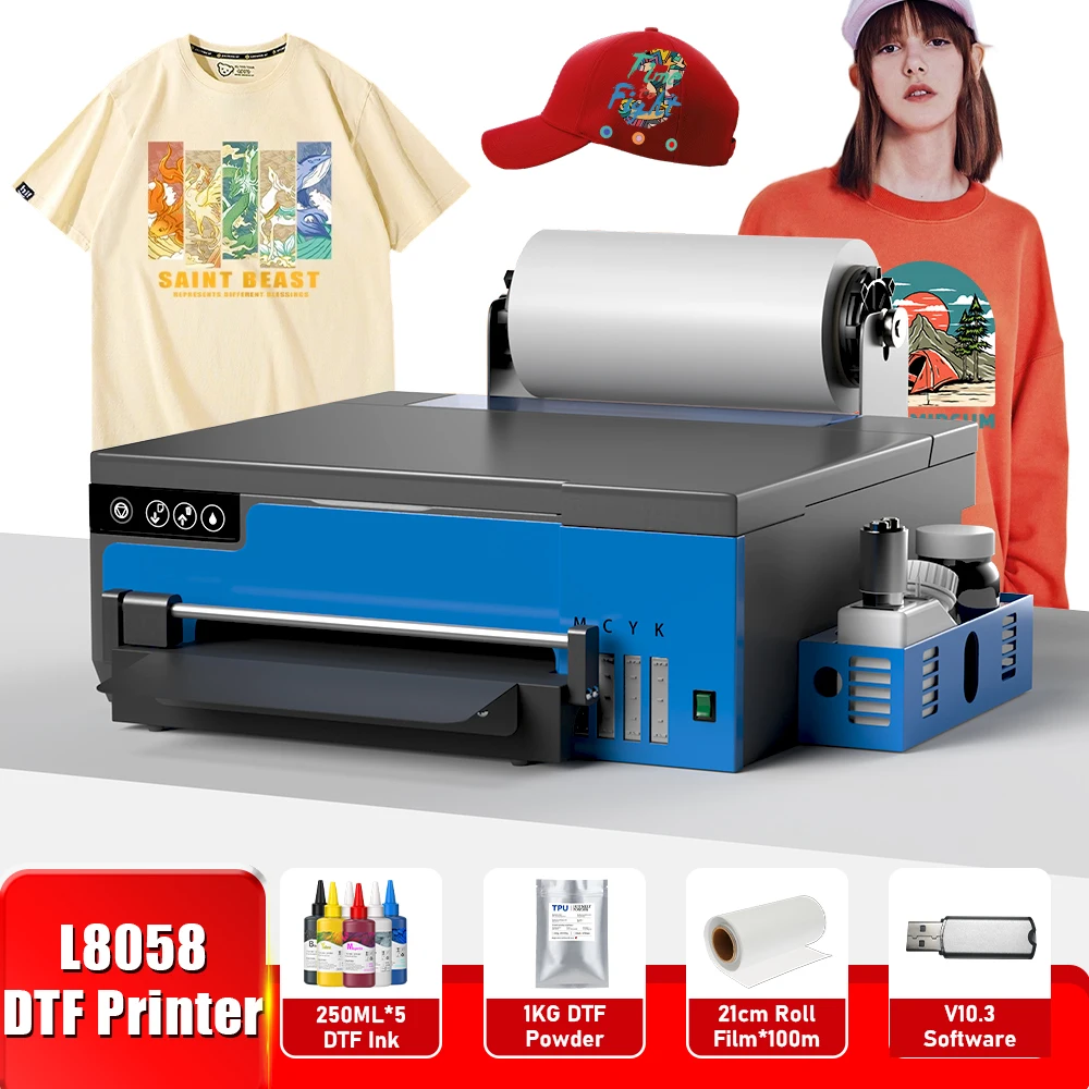 A4 DTF Printer For Epson L805 DTF Printer For Epson XP600 DTF Printer heat Transfer t shirt printing machine A3 impresora dtf
A4 DTF Printer For Epson L805 DTF Printer For Epson XP600 DTF Printer heat Transfer t shirt printing machine A3 impresora dtf