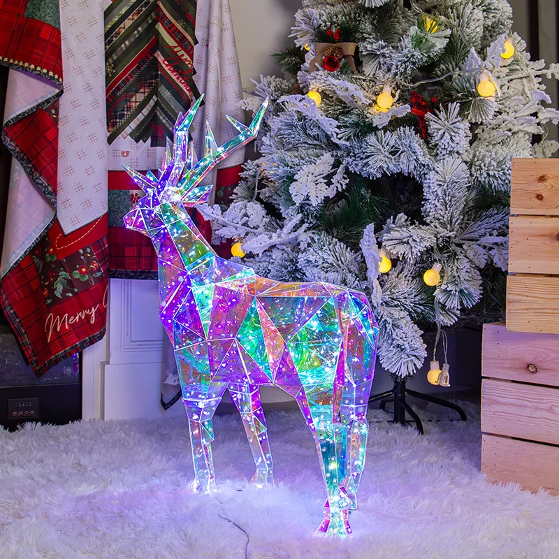 Pastel Glow Reindeer Decor, Color-Changing Christmas Ornament For Indoor Outdoor Scene Arrangement
Pastel Glow Reindeer Decor, Color-Changing Christmas Ornament For Indoor Outdoor Scene Arrangement
