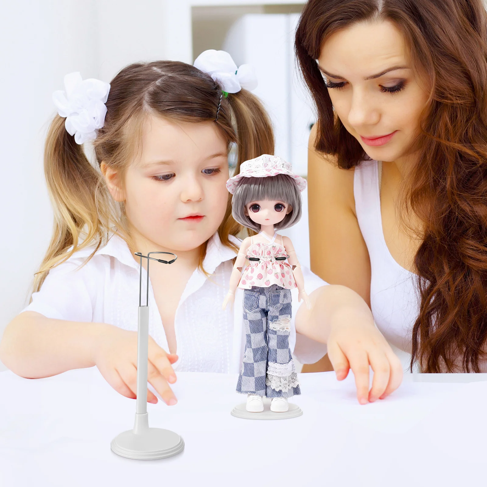 4pcs Stands Clear Plastic Action Figure Holders Portable Display Storage Rack For Stuffed Animals Baby Soft Support Stand
4pcs Stands Clear Plastic Action Figure Holders Portable Display Storage Rack For Stuffed Animals Baby Soft Support Stand