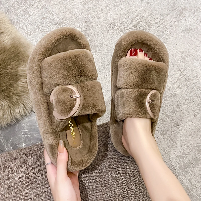 Flat Shoes Female Ladies' Slippers Fur Flip Flops Slipers Women Med Flock Platform Plush Soft 2023 Basic Fabric Slides PU Rubber
Flat Shoes Female Ladies' Slippers Fur Flip Flops Slipers Women Med Flock Platform Plush Soft 2023 Basic Fabric Slides PU Rubber