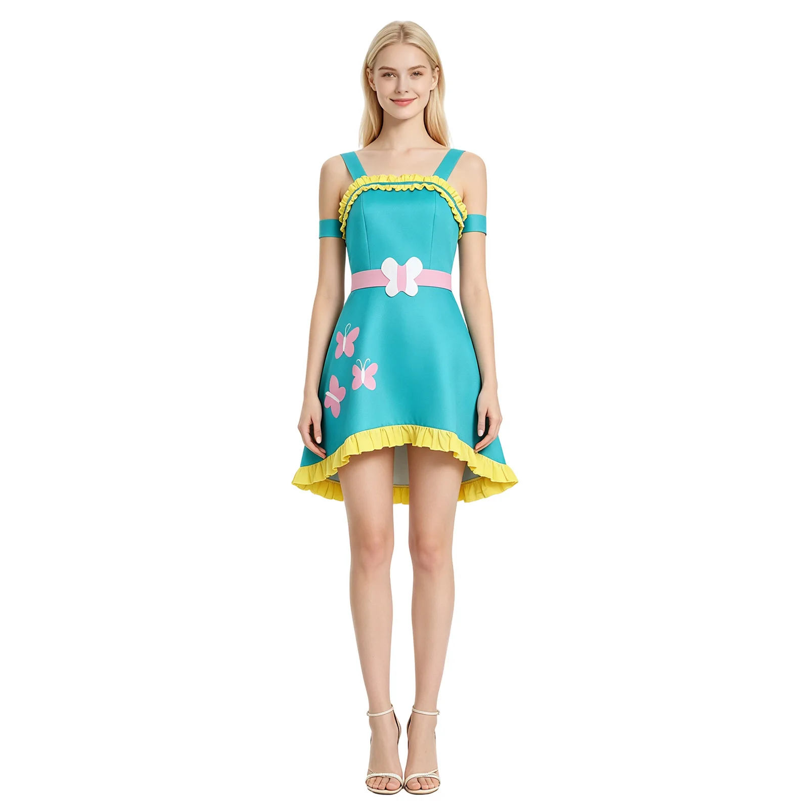 Fluttershy Slip Dress Cosplay Costumes Anime Character Halloween Party Costume Performance Clothes for Adults
Fluttershy Slip Dress Cosplay Costumes Anime Character Halloween Party Costume Performance Clothes for Adults