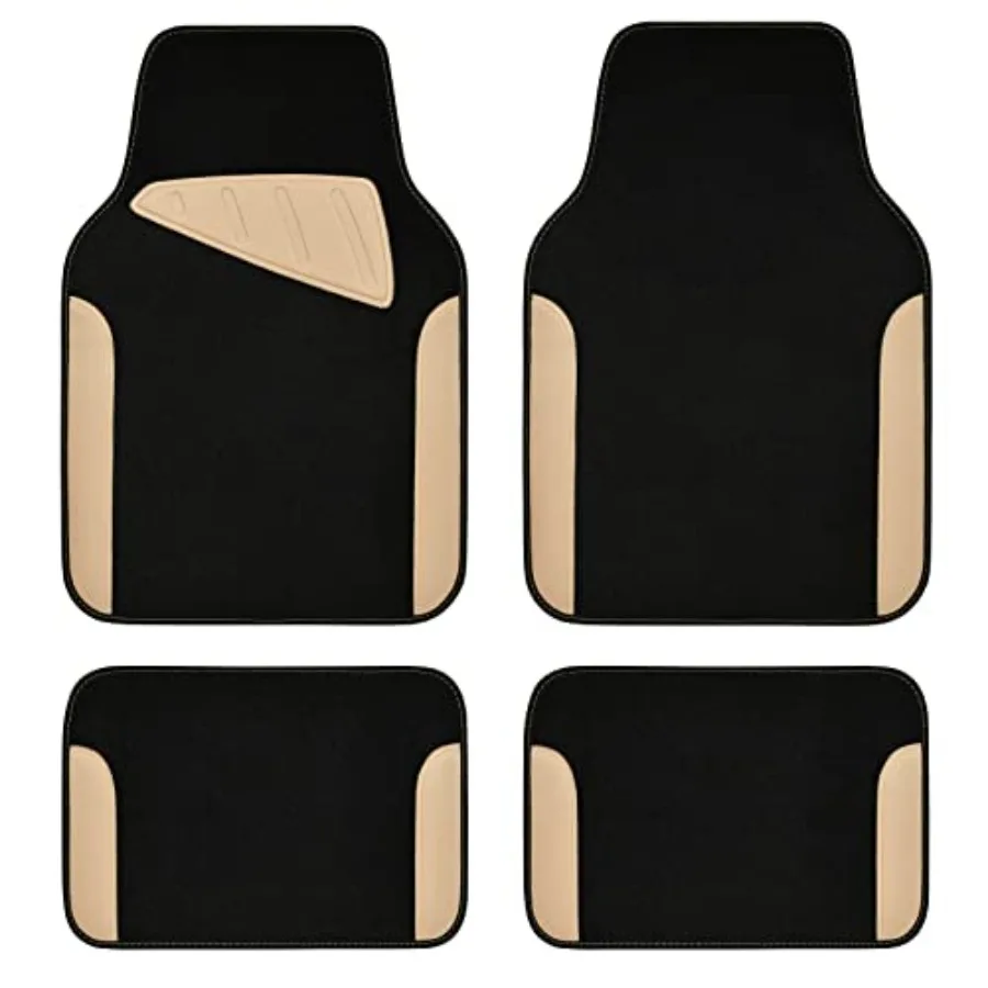 Waterproof Universal Fit Car Floor Mats, Car Mats Fit for SUV, Vans, sedans, Trucks, Set of 4pcs Car Carpet with Driver Heel Pa
Waterproof Universal Fit Car Floor Mats, Car Mats Fit for SUV, Vans, sedans, Trucks, Set of 4pcs Car Carpet with Driver Heel Pa