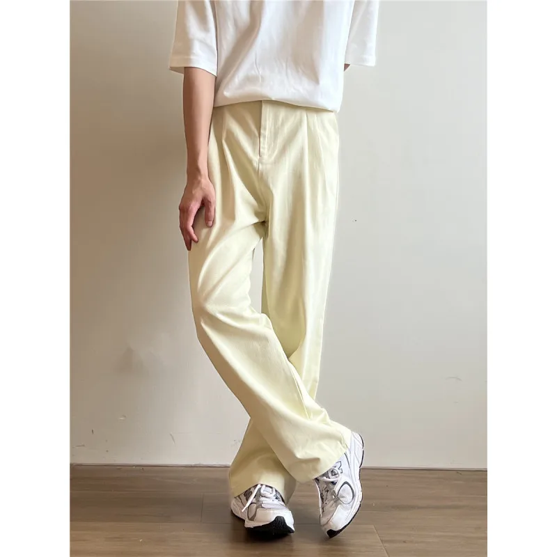 Black Beige Casual Pants Men Fashion Straight Pants Men Streetwear Korean Clothing Loose Wide Leg Pants Mens Trousers M-2XL
Black Beige Casual Pants Men Fashion Straight Pants Men Streetwear Korean Clothing Loose Wide Leg Pants Mens Trousers M-2XL