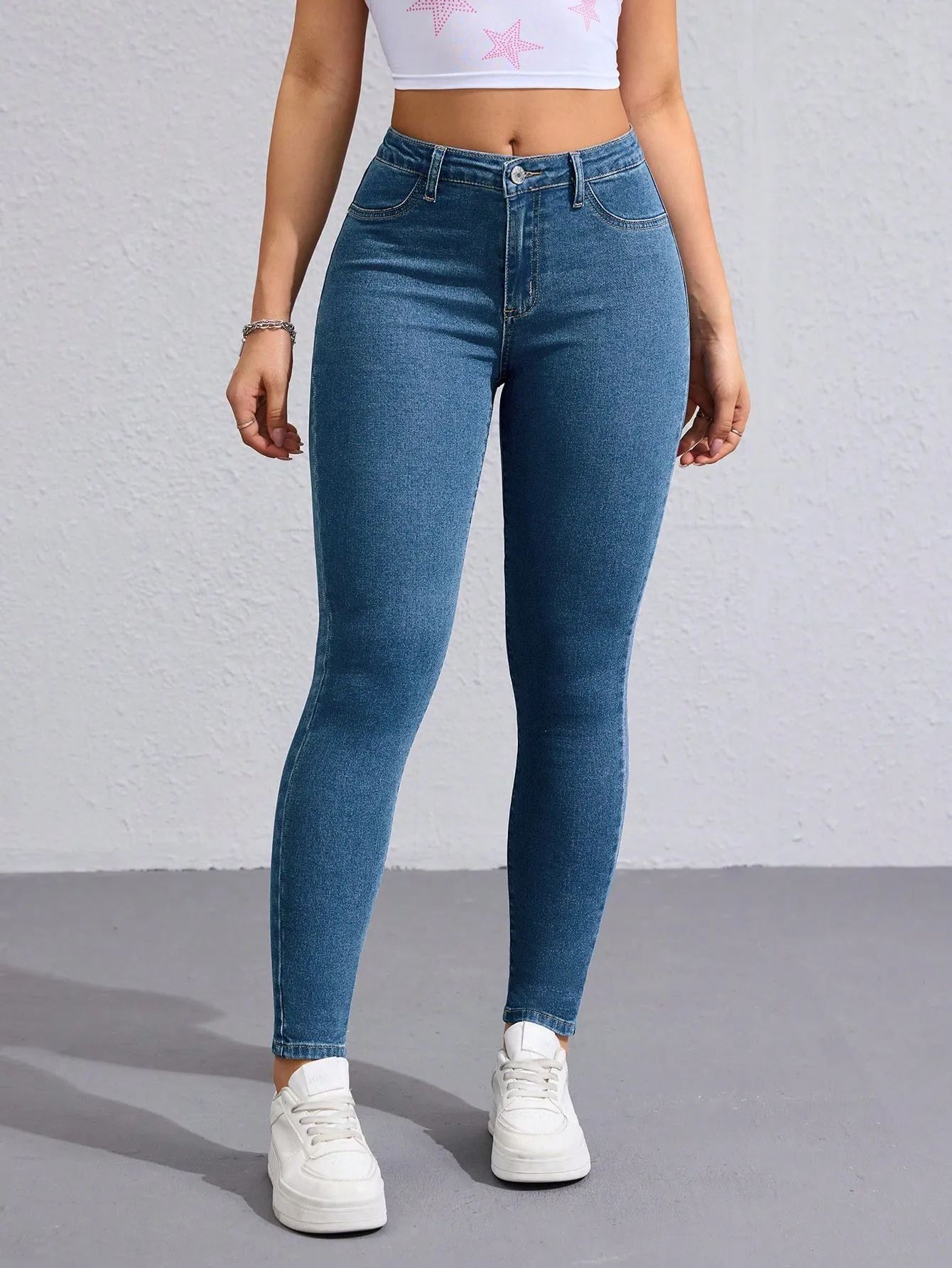 Spring Women's Clothing Slim Fit High Waist Casual Wear Elegant Denim Jeans For Woman Stretchy Ankle Length Pencil Pants
Spring Women's Clothing Slim Fit High Waist Casual Wear Elegant Denim Jeans For Woman Stretchy Ankle Length Pencil Pants