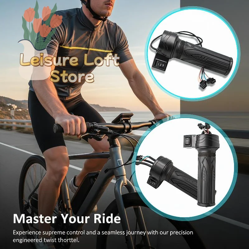 Electric Scooter 3-Speed Twist Grip for Precise Speed Management and Safe Rides
Electric Scooter 3-Speed Twist Grip for Precise Speed Management and Safe Rides