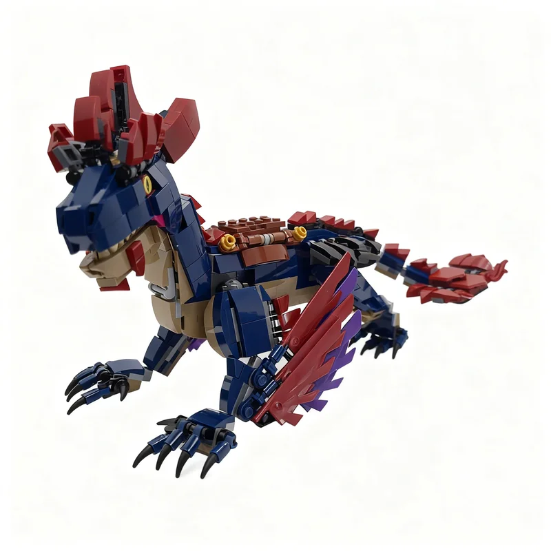 549PCS MOC Creative Model Ark Rock Drake DIY Ideas Assembly Building Blocks Birthday Gift Display Collectible Home Display Gift
549PCS MOC Creative Model Ark Rock Drake DIY Ideas Assembly Building Blocks Birthday Gift Display Collectible Home Display Gift