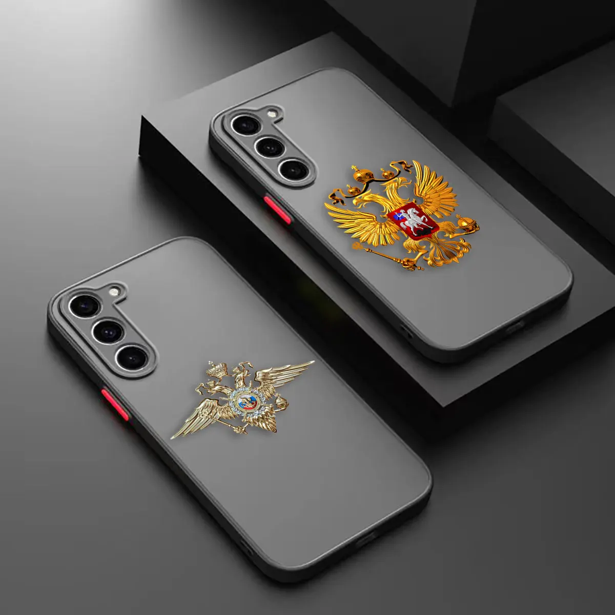 Russian Flags Emblem Matte Phone Case For Samsung Galaxy S25 S24 S23 S22 S21 S20 FE S10 S9 S8 PLUS ULTRA Frosted Case Shell Capa
Russian Flags Emblem Matte Phone Case For Samsung Galaxy S25 S24 S23 S22 S21 S20 FE S10 S9 S8 PLUS ULTRA Frosted Case Shell Capa