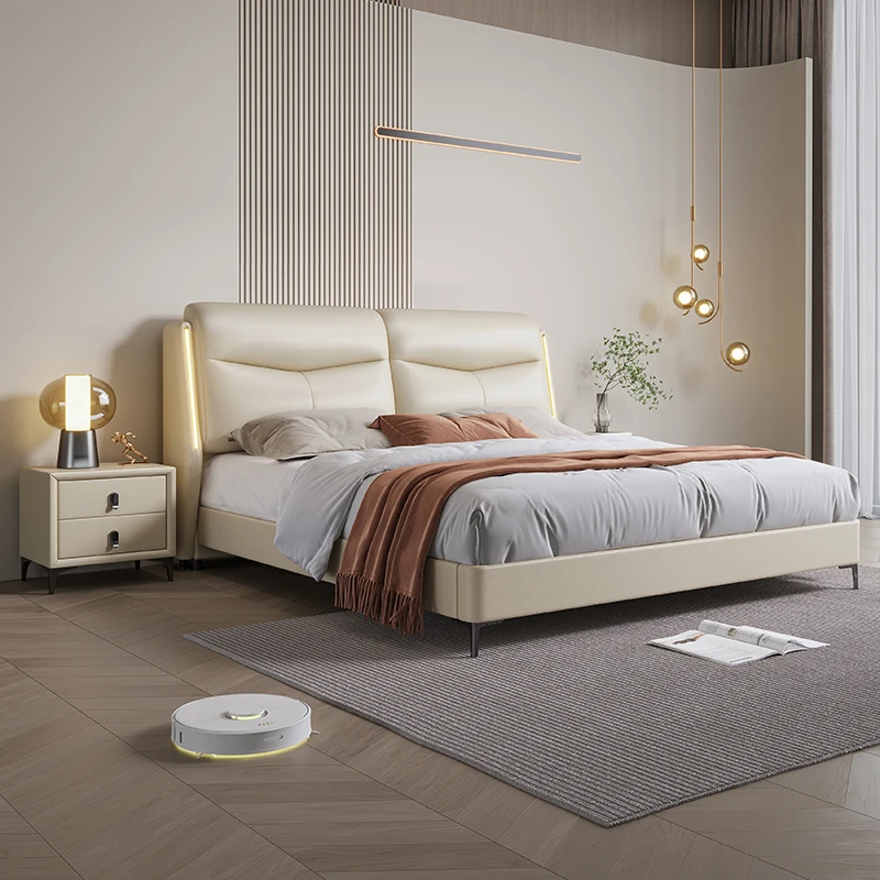 @#Italian High End Big Headboard Double Bed Frame Leather Beds New Design Bedroom Furniture Luxury Modern king Size Bed
@#Italian High End Big Headboard Double Bed Frame Leather Beds New Design Bedroom Furniture Luxury Modern king Size Bed