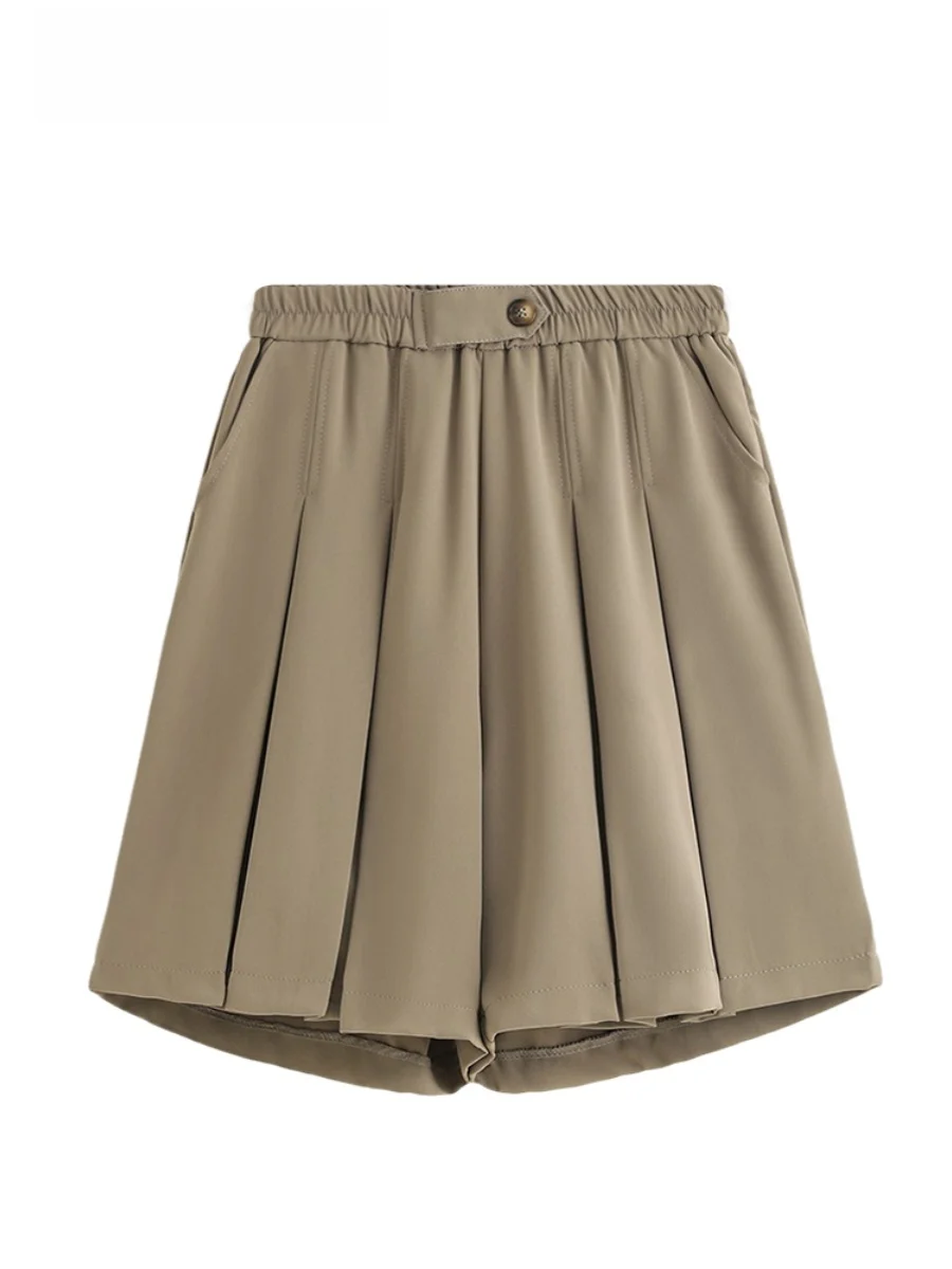 High Waist Wide Leg Suit Pants for plus Size Women Summer Slimming Split Five-Quarter Length Skirt Style Korean Fashion
High Waist Wide Leg Suit Pants for plus Size Women Summer Slimming Split Five-Quarter Length Skirt Style Korean Fashion