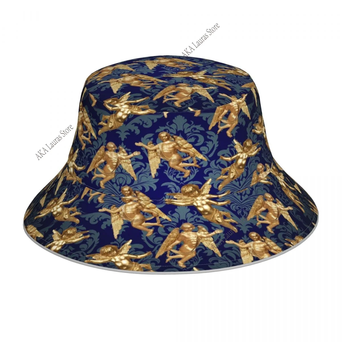 Angel Reflective Bucket Hat Summer Hats Fisherman Hat Foldable Women Men Sunscreen Shade Caps
Angel Reflective Bucket Hat Summer Hats Fisherman Hat Foldable Women Men Sunscreen Shade Caps