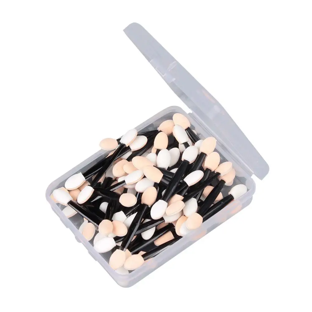 50 Pcs Eye Shadow Brushes Disposable Makeup Tools Dual Sided Application Latex Sponge Store Daily Work
50 Pcs Eye Shadow Brushes Disposable Makeup Tools Dual Sided Application Latex Sponge Store Daily Work