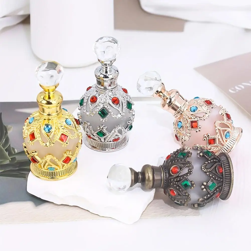 15ML Luxury Glass Perfume Bottle For Essential Oil Refill Design Premium Aroma Oil Dispenser
15ML Luxury Glass Perfume Bottle For Essential Oil Refill Design Premium Aroma Oil Dispenser