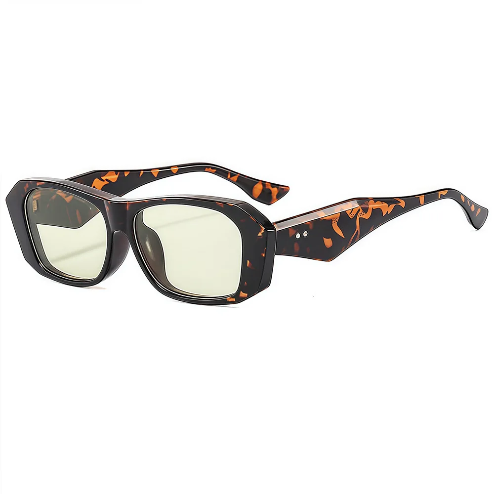 Retro Fashion Leopard Irregular Frame Women Sunglasses Y2K Brand Small Frame Design Simple Casual Multi Color Men Glasses UV400
Retro Fashion Leopard Irregular Frame Women Sunglasses Y2K Brand Small Frame Design Simple Casual Multi Color Men Glasses UV400