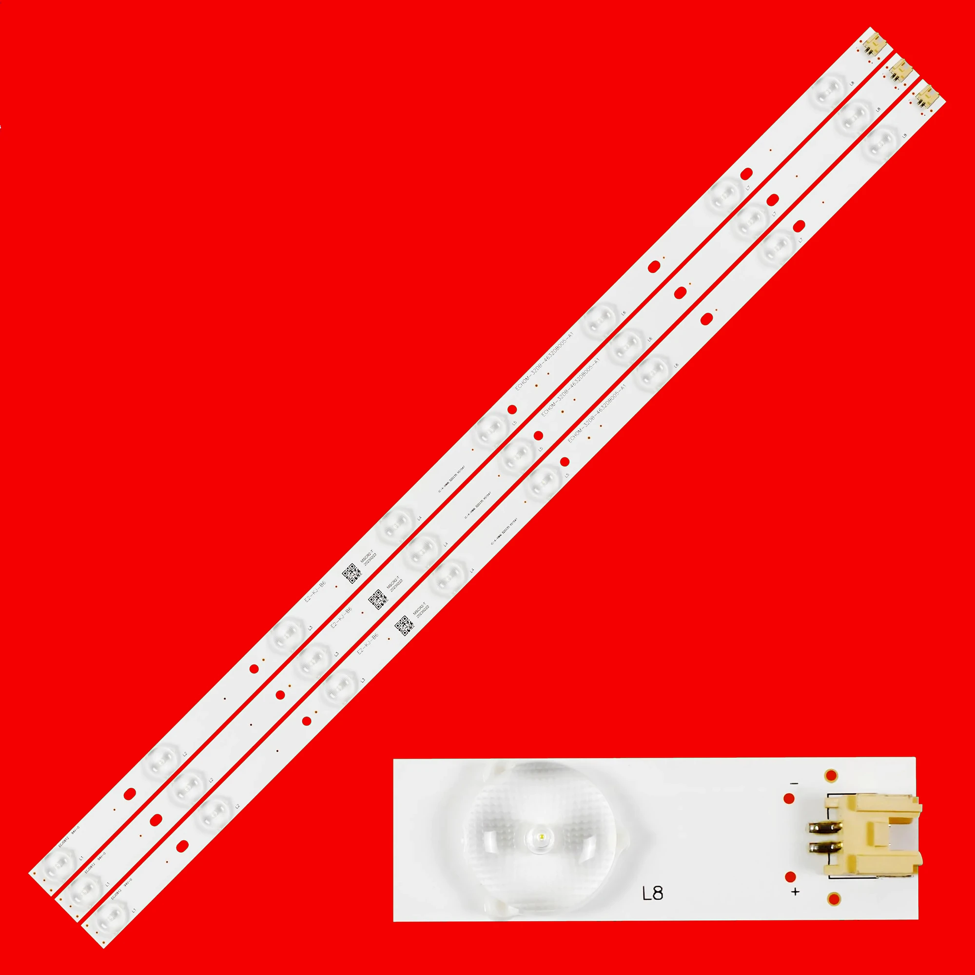 LED Backlight For LED32YC1600UA IC-A-HWAI32D235A ECHOM-32DB-4632DB008-A1 RF-BS320E32-0801S-07 A0 HL-17320A28-0801S-01 A2 A3
LED Backlight For LED32YC1600UA IC-A-HWAI32D235A ECHOM-32DB-4632DB008-A1 RF-BS320E32-0801S-07 A0 HL-17320A28-0801S-01 A2 A3