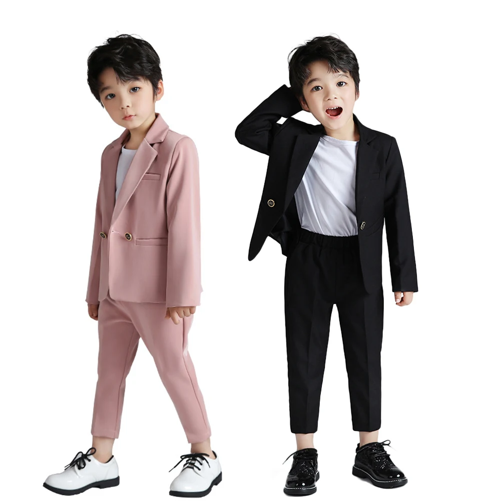 LOLANTA 2Pcs/3Pcs Kids Boys Plain Suits Jacket & Pants Formal / T-shirt Birthday Wedding Party Attire Gentleman Clothes Set
LOLANTA 2Pcs/3Pcs Kids Boys Plain Suits Jacket & Pants Formal / T-shirt Birthday Wedding Party Attire Gentleman Clothes Set