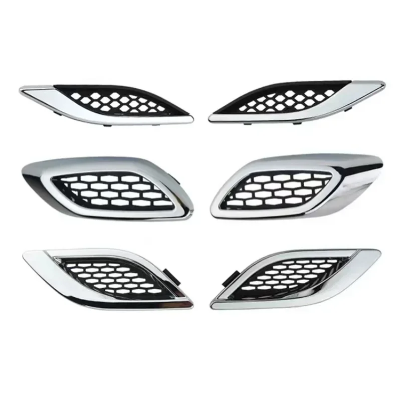 Lateral Grille Fender A/C Air Outlet Vent Cover Trim Left Right Chrome for Maserati Quattroporte 670010340 670010339
Lateral Grille Fender A/C Air Outlet Vent Cover Trim Left Right Chrome for Maserati Quattroporte 670010340 670010339