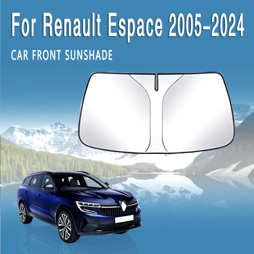 For Renault Espace 2005 - 2024 2006 Car Front Windshield Sunshade Heat Insulation Sun Visor Summer Auto Accessories Foldable
For Renault Espace 2005 - 2024 2006 Car Front Windshield Sunshade Heat Insulation Sun Visor Summer Auto Accessories Foldable