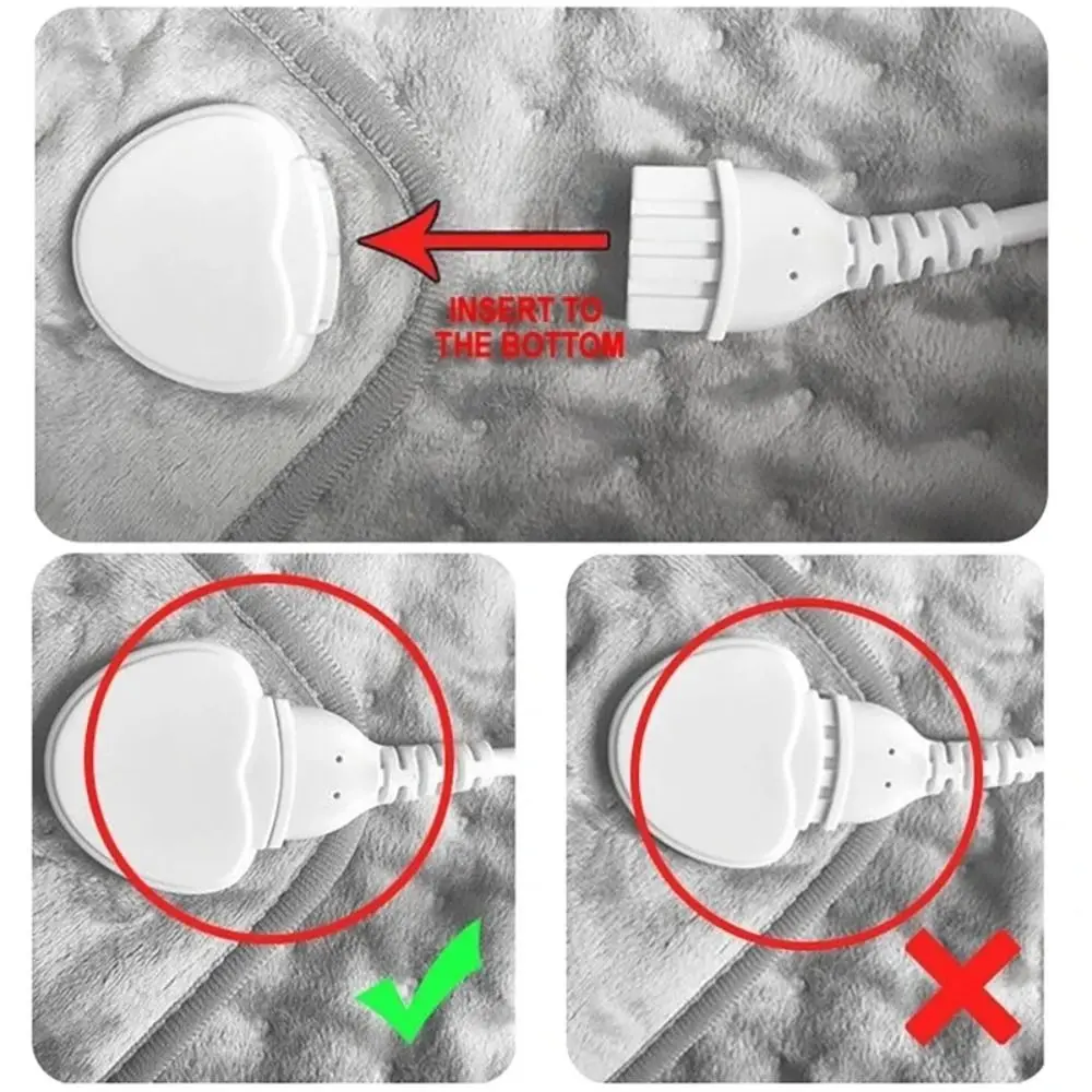 Электрический греющий коврик с 6 режимами таймера, 9 уровнями нагрева, функцией физиотерапии, серый, моющийся
Электрический греющий коврик с 6 режимами таймера, 9 уровнями нагрева, функцией физиотерапии, серый, моющийся