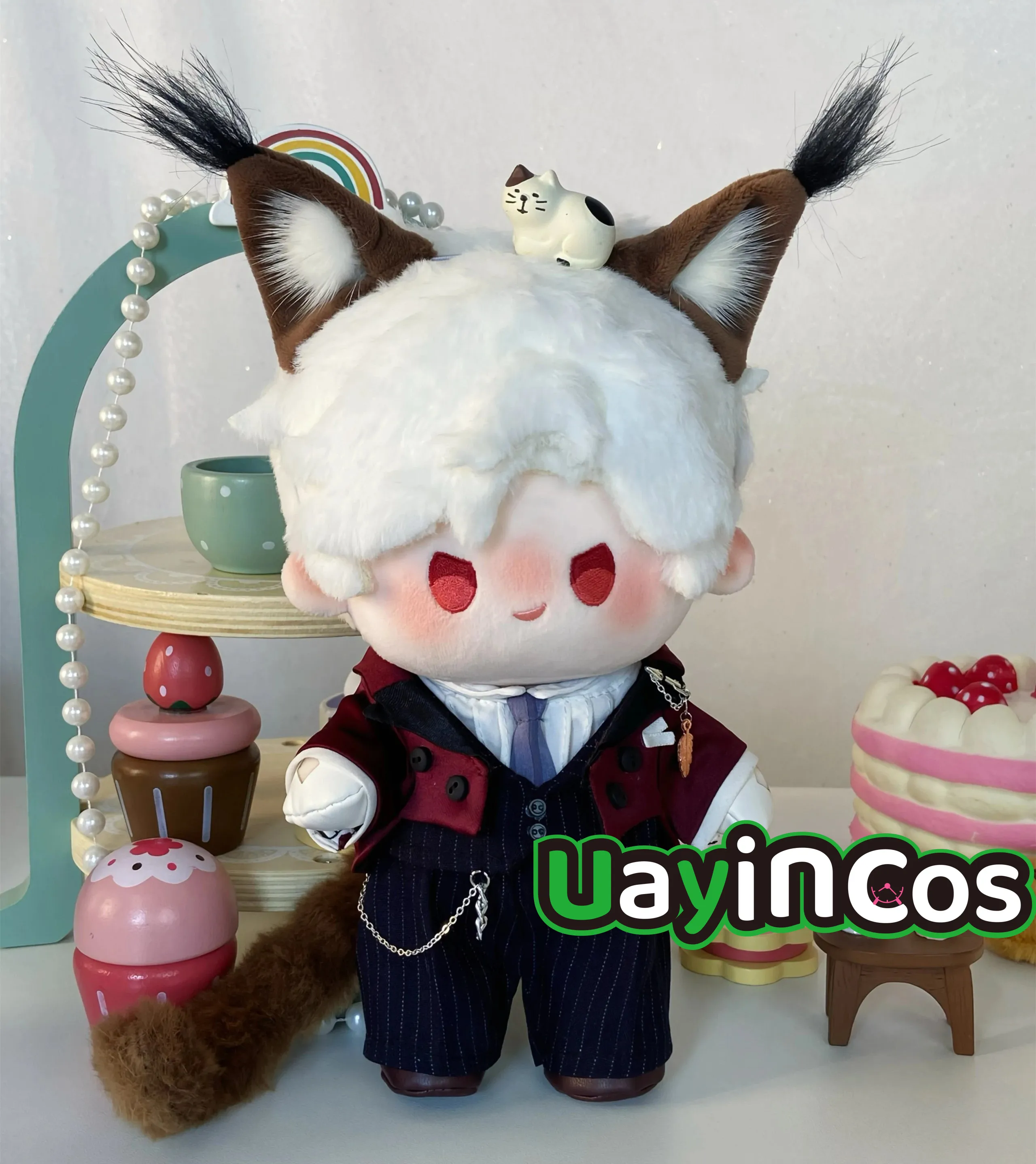 20cm Doll Clothes Love and Deepspace Sylus Zayne Rafayel Caleb Xavier Ears Tail Coat Tie Gloves Shoes Suit Anime Toy Kids Gifts
20cm Doll Clothes Love and Deepspace Sylus Zayne Rafayel Caleb Xavier Ears Tail Coat Tie Gloves Shoes Suit Anime Toy Kids Gifts