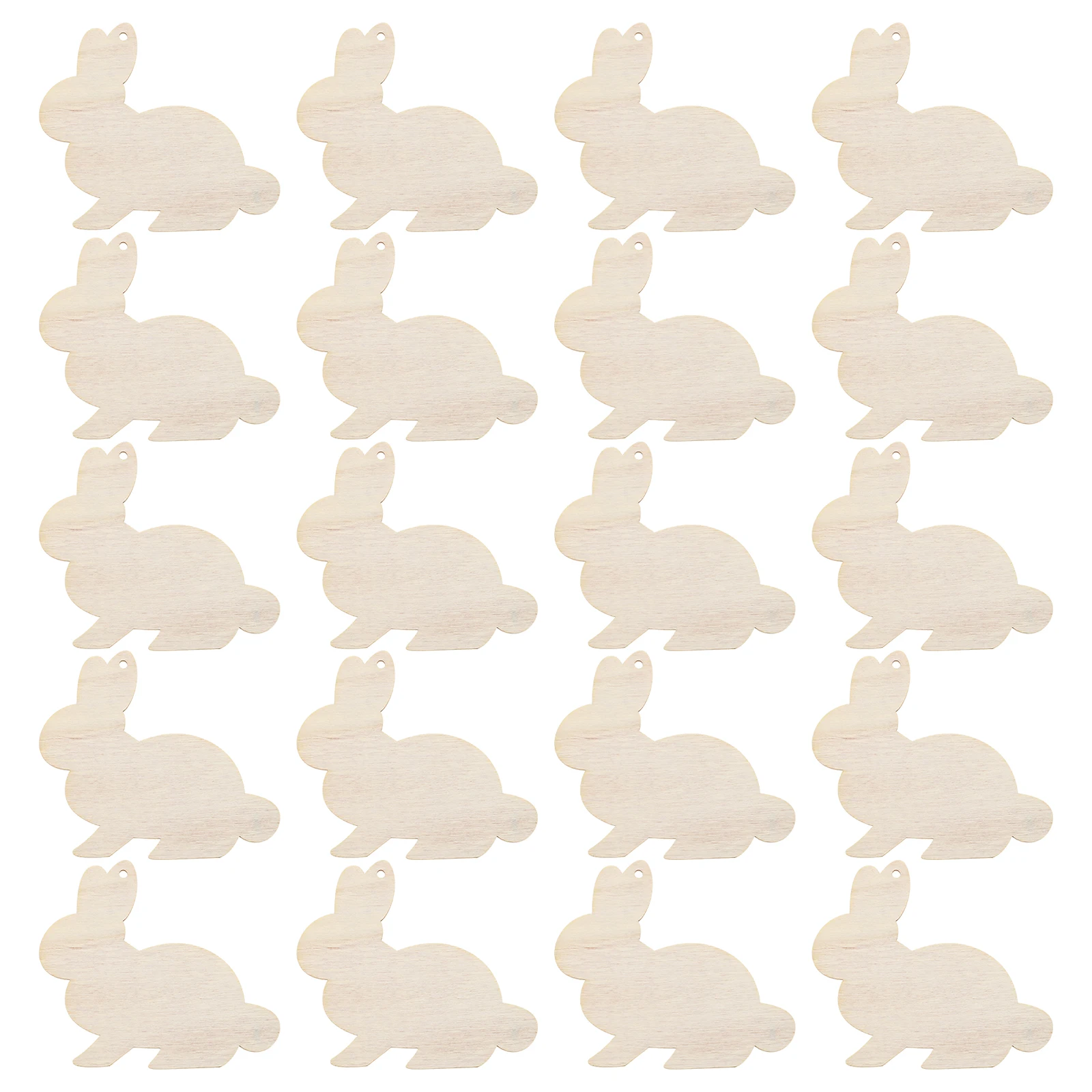 30PCS/20PCS Bunny Shape Pendants Hanging Wood Chips With Hemp Ropes Rabbit Wooden Slices Easter Day Party Props DIY Wood Craft
30PCS/20PCS Bunny Shape Pendants Hanging Wood Chips With Hemp Ropes Rabbit Wooden Slices Easter Day Party Props DIY Wood Craft