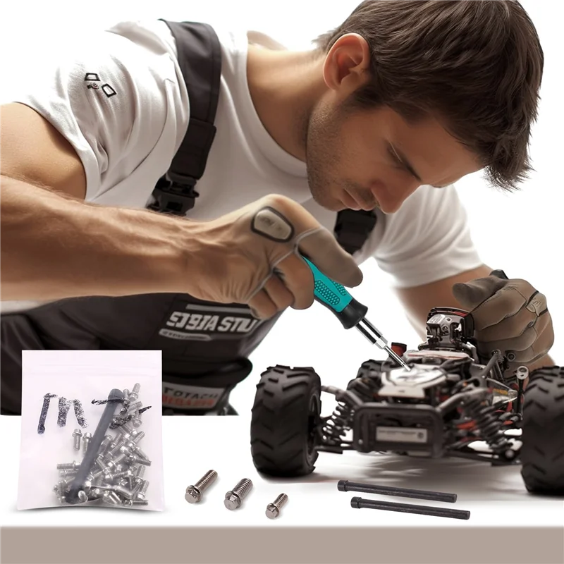 AT93-150PCS Универсальный комплект винтов RC M2/M2.5/M3, набор винтов, крепежные детали для Traxxas/Axial/Redcat/HPI/Arrma S
AT93-150PCS Универсальный комплект винтов RC M2/M2.5/M3, набор винтов, крепежные детали для Traxxas/Axial/Redcat/HPI/Arrma S