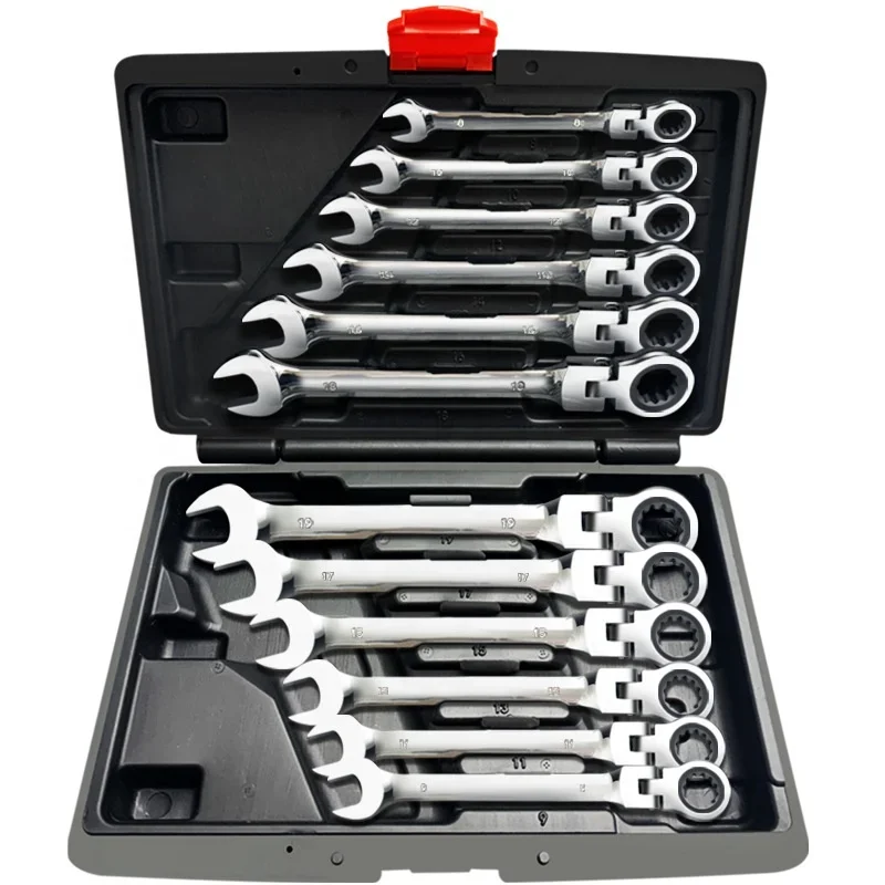 Hot Sale Soft Head Ratchet Wrench Set, Chrome Vanadium Steel Flexible Ratchet Wrench Set
Hot Sale Soft Head Ratchet Wrench Set, Chrome Vanadium Steel Flexible Ratchet Wrench Set