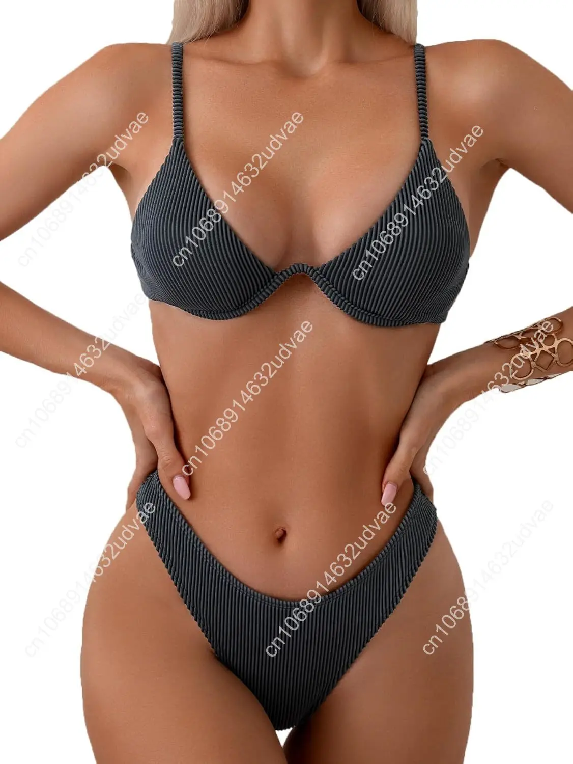 Women Underwire Triangle Bikini Spaghetti Strap Push Up Swimsuit Cheeky Two Piece Bathing Suit
Women Underwire Triangle Bikini Spaghetti Strap Push Up Swimsuit Cheeky Two Piece Bathing Suit