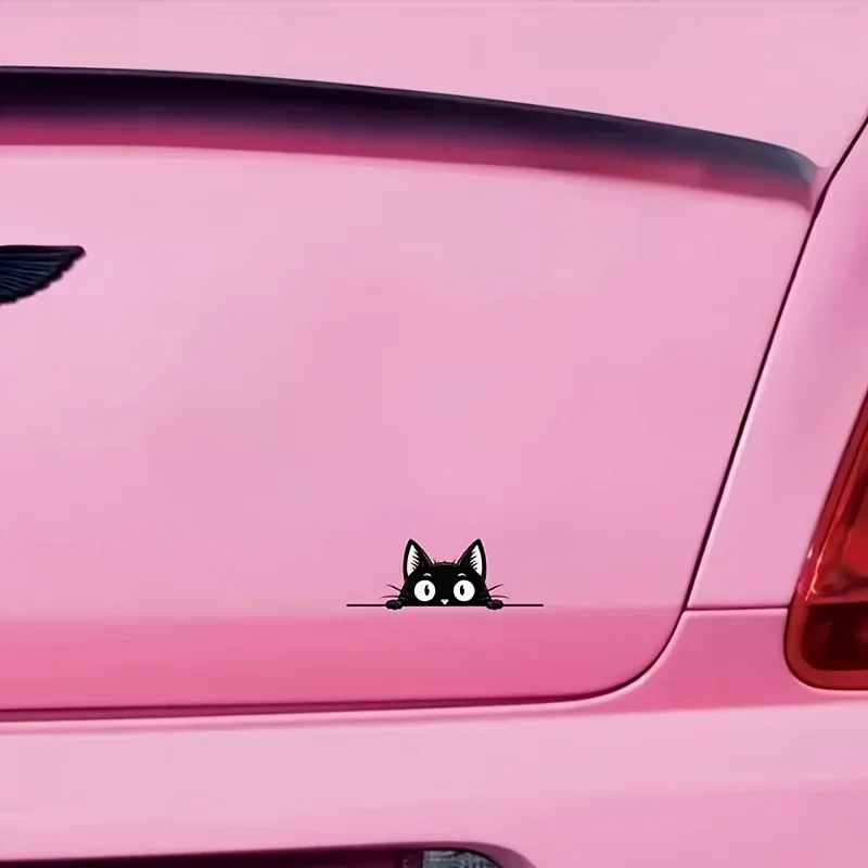 1Pc Premium Peeking Black Cat Waterproof Anti-UV Self-Adhesive Vinyl Sticker, Suitable for Car Windows Bumpers SUV Decoration
1Pc Premium Peeking Black Cat Waterproof Anti-UV Self-Adhesive Vinyl Sticker, Suitable for Car Windows Bumpers SUV Decoration