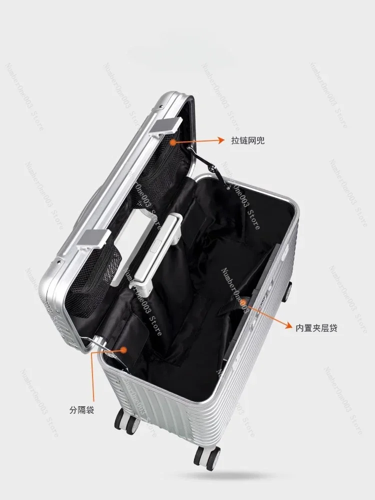 Чемодан-тележка для фотоаппарата 21 дюйм, из алюминиевого сплава, для мужчин и женщин, ручная кладь
Чемодан-тележка для фотоаппарата 21 дюйм, из алюминиевого сплава, для мужчин и женщин, ручная кладь